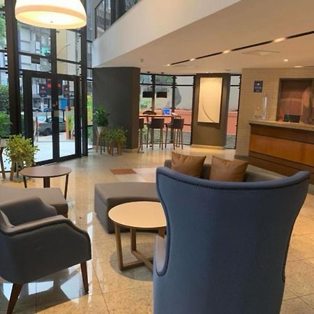 Flat No Hotel Cosmopolitan Com Estacionamento Gratis E Piscina سانتوس المظهر الخارجي الصورة
