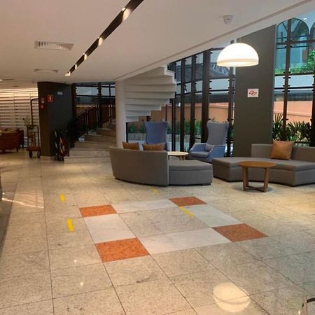 Flat No Hotel Cosmopolitan Com Estacionamento Gratis E Piscina سانتوس المظهر الخارجي الصورة